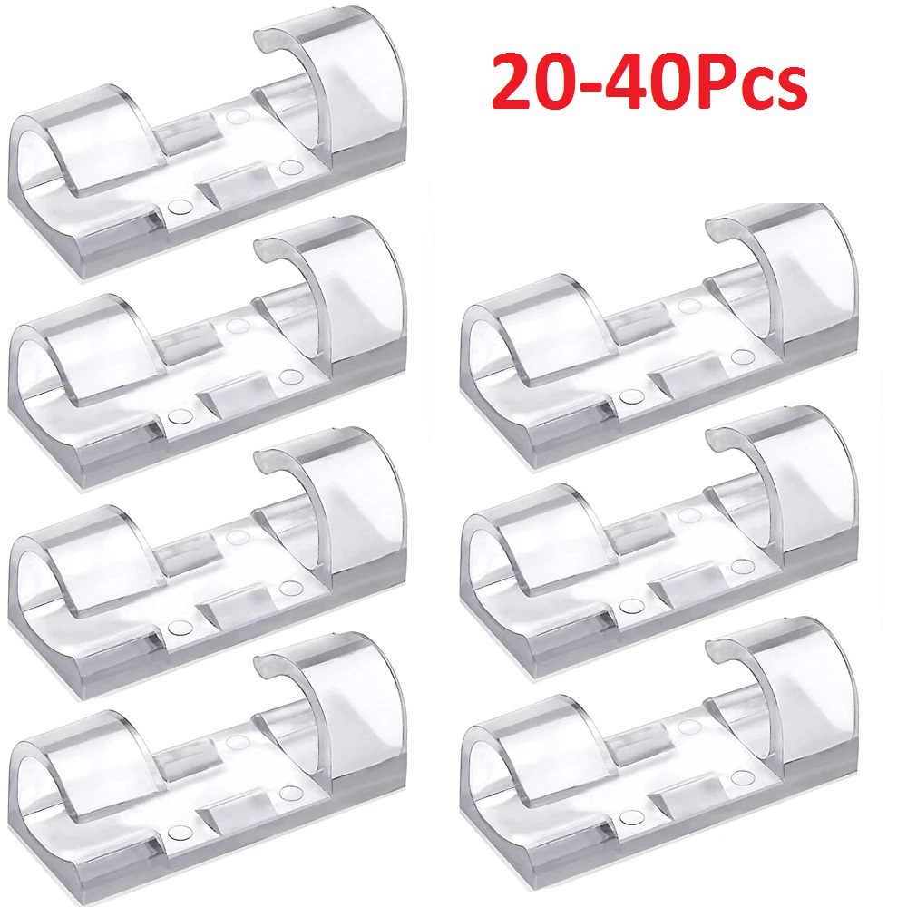 Tippet Line - 40 pçs clipes organizadores de cabo