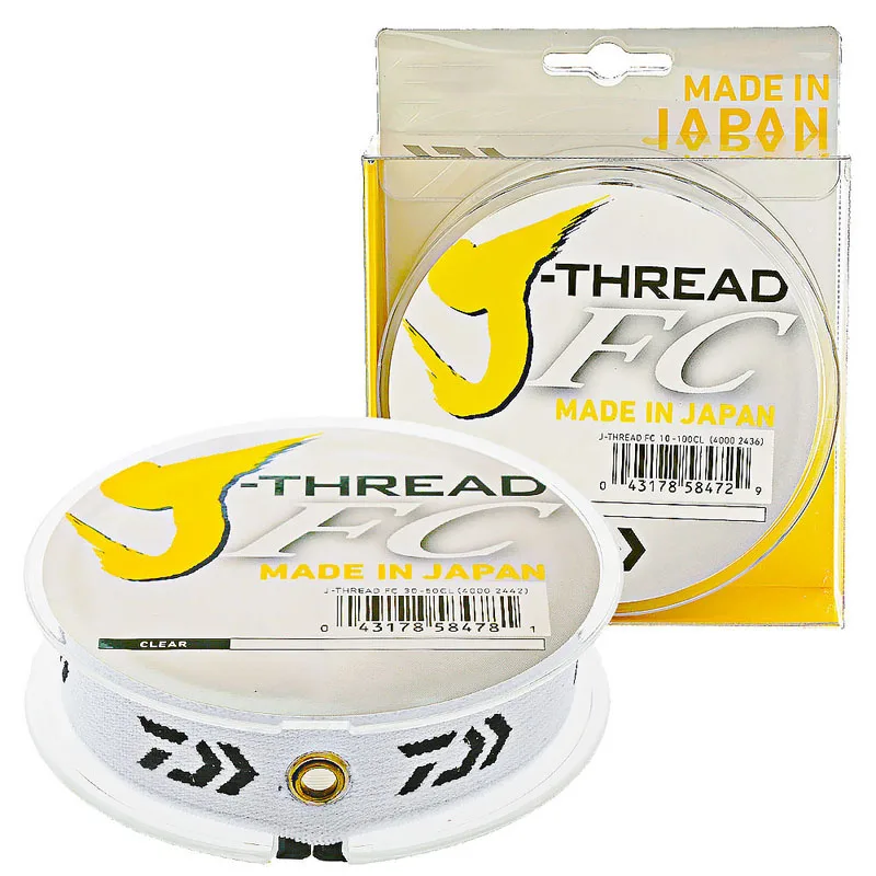 Fluorocarbon Line - Linha líder de fluorocarbono DaiwaJ-Fluoro 50M
