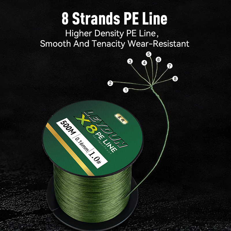 LEYDUN 500m Nova Linha de Pesc - Ice Fishing Line avaliação e preço