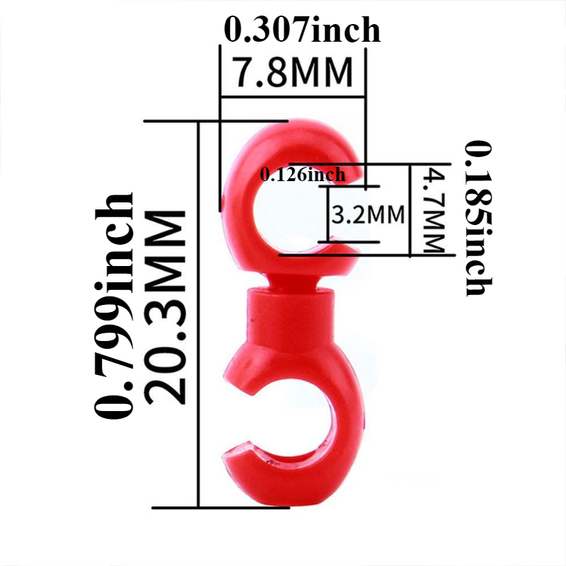 Conjunto com 10 Clips de Plást - Tippet Line avaliação e preço