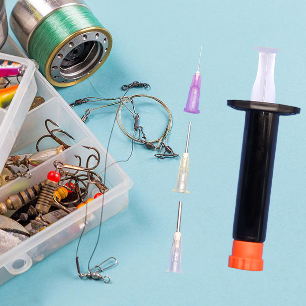 2 Conjuntos de Seringas de Res - Fishing Line Dispenser avaliação e preço